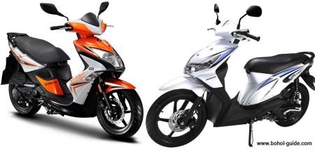 Island Scooter Rental Service in Bohol Bohol Scooter Rental Service