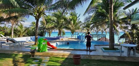 FloWer Beach Resort & Hotel in Anda Flower Beach Resort Swimming Pool