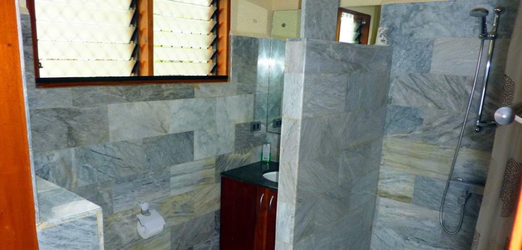 Panglao Apartment Bathroom Marble