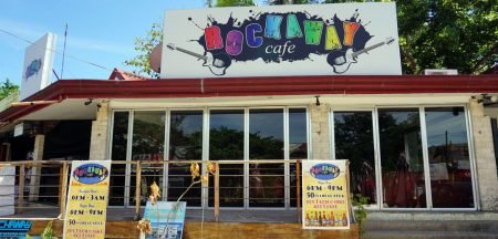 Rockaway Cafe on Alona Beach Rockaway Cafe on Alona Beach in Panglao