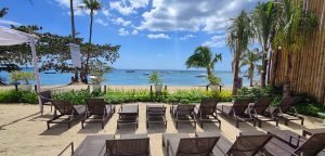 Sunbeds Ocean View Alona Beach